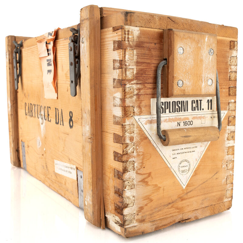 Italian Wooden Ammo Crate, , large image number 4